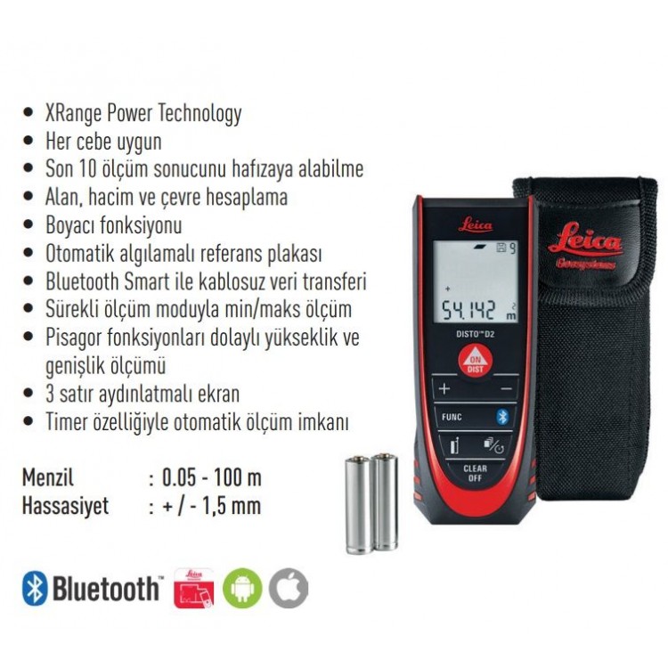 LEICA DISTO D2 LAZER METRE