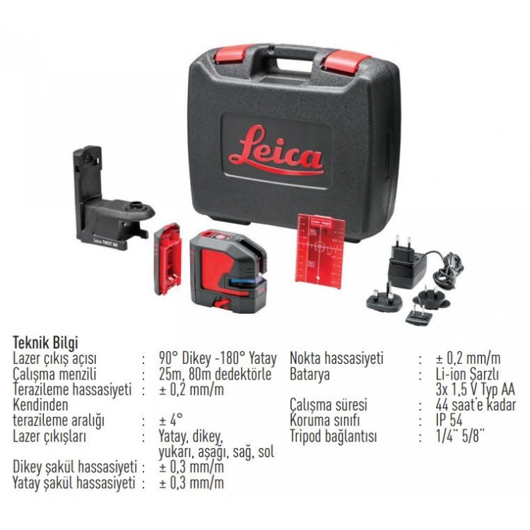 LEICA LINO L2P5 LAZER TERAZİ