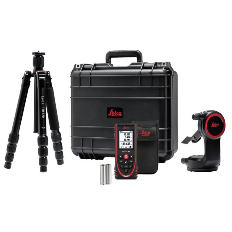 LEICA DISTO X3 FULL SET LAZER METRE (150 METRE )