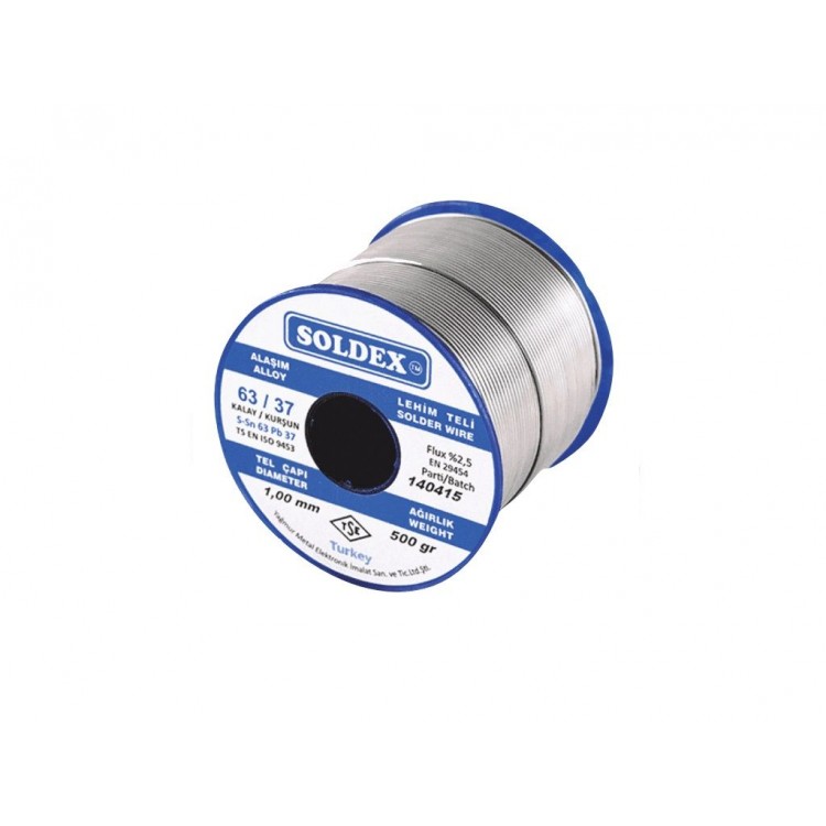 TEL LEHİM MAKARA SN60/PB40 1,20mm 500gr SOLDEX