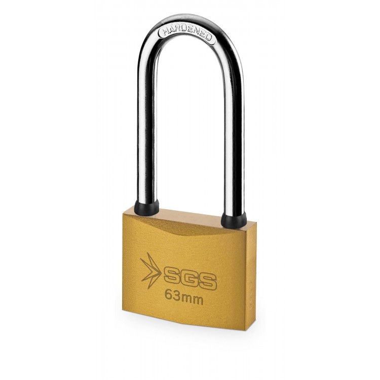 ASMA KİLİT SARI BOYALI UZUN KANCA 63MM