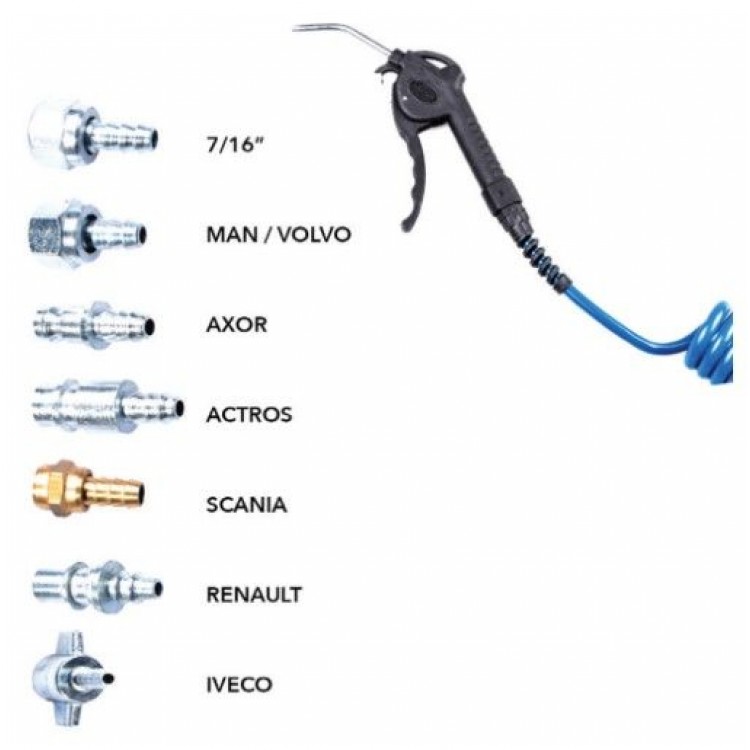 UNOAİR PE KABİN TEM. HOR.MAVİ  RENAULT  5*8 mm 5 MT